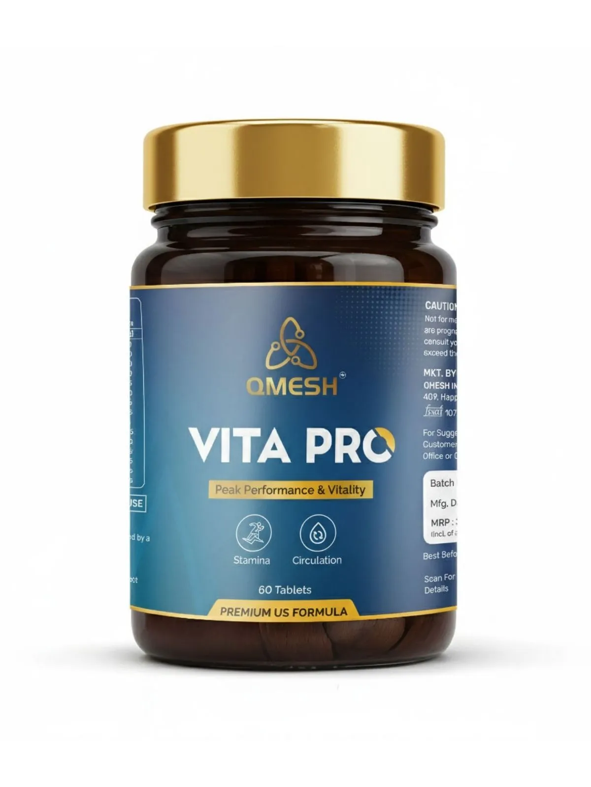 QMESH Vitapro – Men’s Performance, Stamina & Vitality Formula
